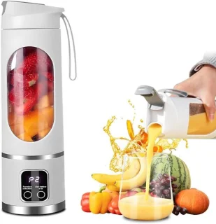 Mini blenderbeker wit 450 ml