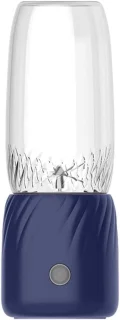 Mini draagbare sapcentrifuge - blauw