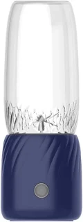 Mini draagbare sapcentrifuge - blauw
