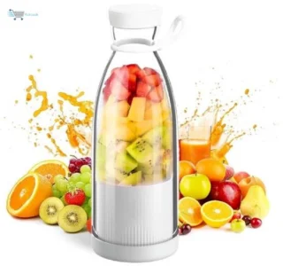 Mini elektrische blender beker - wit