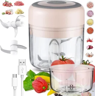 Mini elektrische keukenmachine - mini foodprocessor