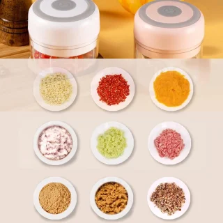 Mini elektrische keukenmachine - mini foodprocessor