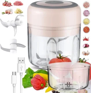 Mini elektrische keukenmachine - mini foodprocessor