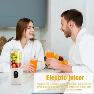 Mini smoothieblender wit