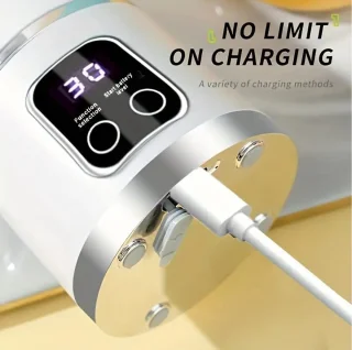 Mini USB-sapcentrifuge 500 ml - Draagbare blender (wit)