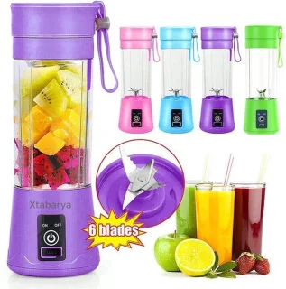 Mini Usb Slowjuicer Blender Paars