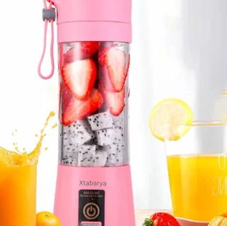 Mini Usb Slowjuicer Blender Paars
