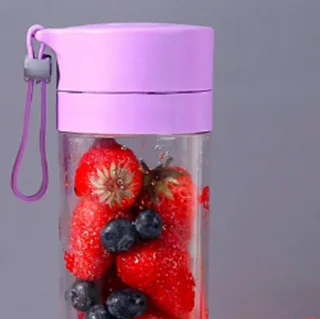 Mini Usb Slowjuicer Blender To Go Blauw