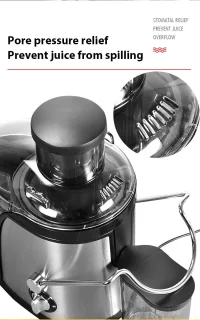 Multifunctionele centrifugale sapmachine elektrische fruit- en groentesapmachine