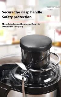 Multifunctionele centrifugale sapmachine elektrische fruit- en groentesapmachine