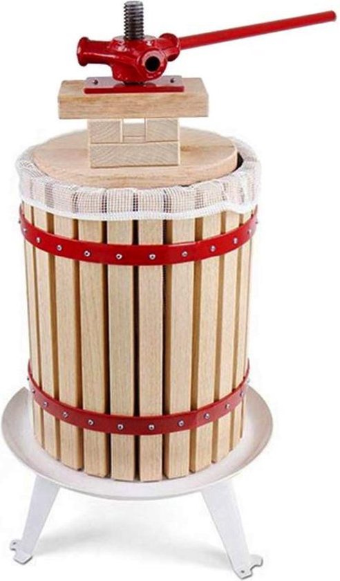 NAT-12LB: compacte, betaalbare fruitpers voor de beginnende sap- en wijnmaker