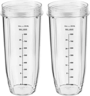 Nutri Ninja 2-Pack Vervangende Bekers 946 ml