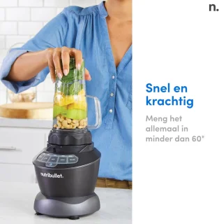 Nutribullet Blender Combo NBF500MB, Black