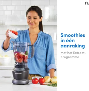 Nutribullet Blender Combo NBF500MB, Black