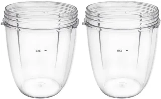 NutriBullet vervangende bekers 18 oz (2 stuks) voor 600W & 900W