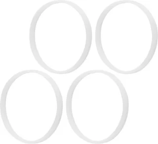 O-Ring Vervanging - Rubber Afdichting - Set van 4 Stuks - Diameter 10 cm - Geschikt voor Juicer - Lichtgewicht 40 g - Afdichtring
