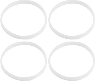 O-Ring vervanging rubber afdichting set van 4 stuks diameter 10 cm