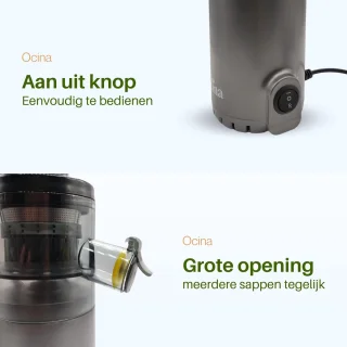 Ocina Mini Slowjuicer Grijs