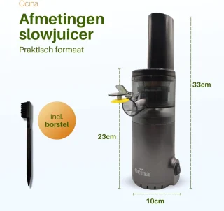 Ocina Mini Slowjuicer Grijs