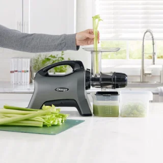 Omega MM1500 Grijs Slowjuicer Anthony William