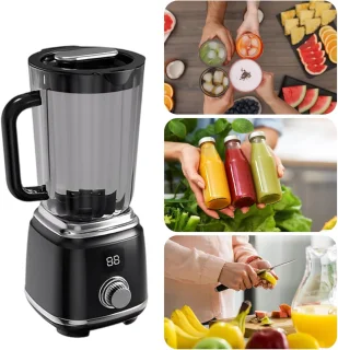 Oplaadbare Draagbare Sapcentrifuge Fruitpers - Zwart