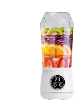 Oplaadbare handblender met fruitpers