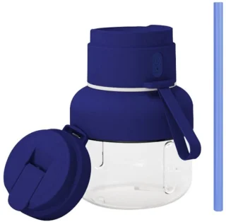 Persoonlijke draagbare blender 850 ml - blauw