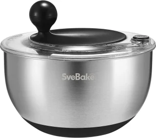 Premium 5,3-Qt Roestvrijstalen Slacentrifuge