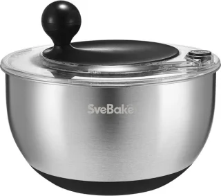 Premium 5,3-Qt Roestvrijstalen Slacentrifuge