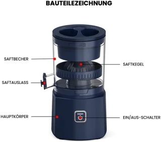 Presse-agrumes électrique compact