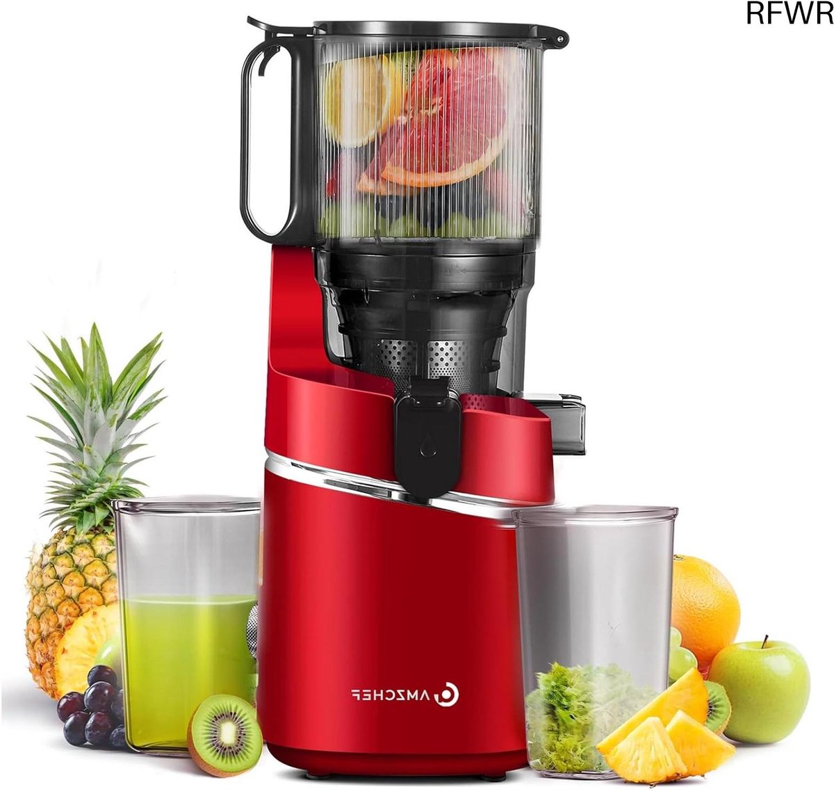 De RFWR Automatische sapcentrifuge met grote opening in één oogopslag