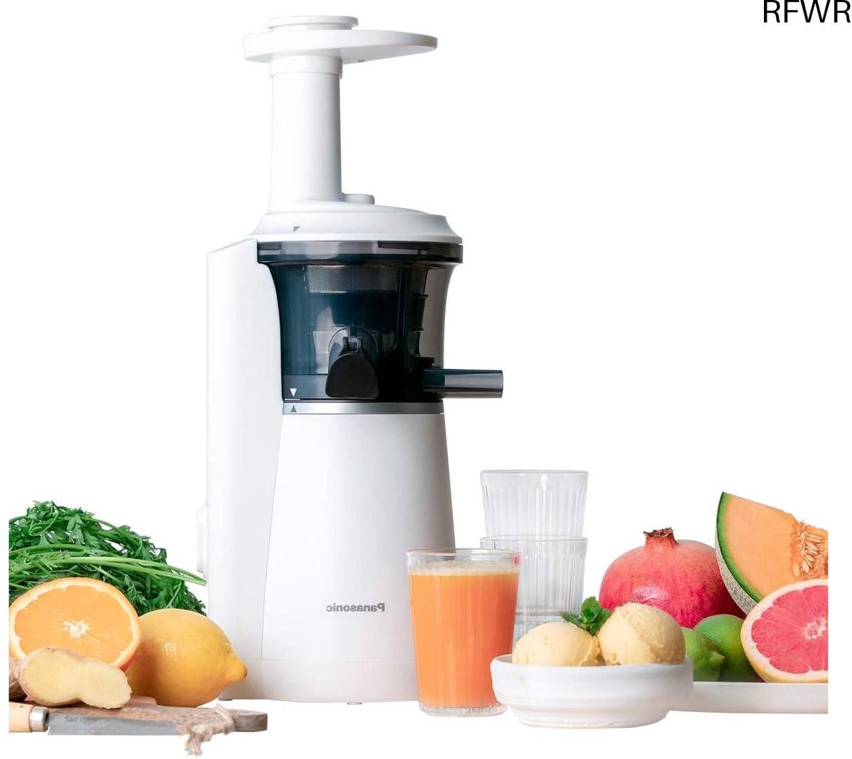 De RFWR Slow Juicer Elektrische Sapcentrifuge Wit in één oogopslag