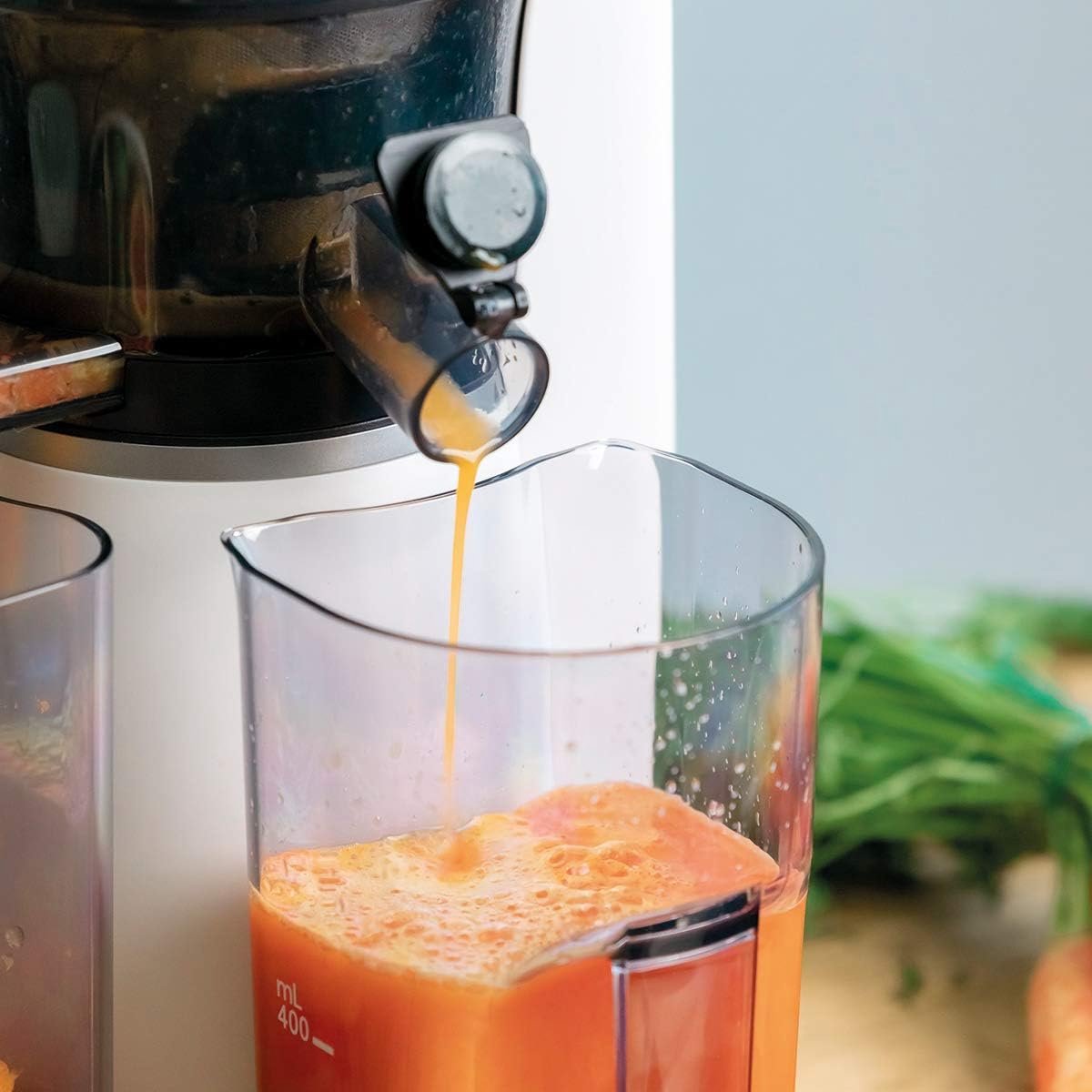 Wat vinden we goed aan de RFWR Slow Juicer Elektrische Sapcentrifuge Wit