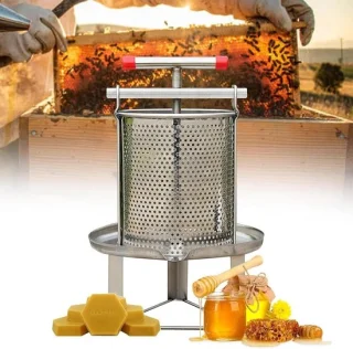 Roestvrijstalen honingslinger 12 liter