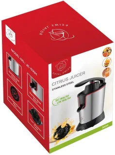 Royal Swiss JE-630H Citruspers 300W Zilver/Rood