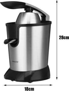Royal Swiss JE-630H Citruspers 300W Zilver/Rood