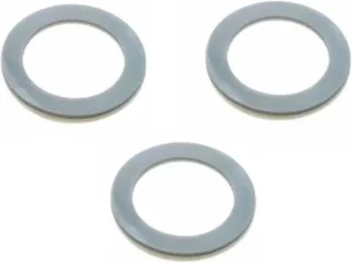 Rubberen basistandwielen pakking set - 3 stuks transparant
