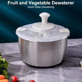RVS Saladecentrifuge 5 L