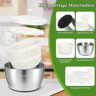 RVS Slacentrifuge 4,8 L