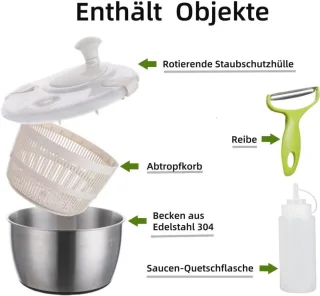 RVS slacentrifuge 5 L
