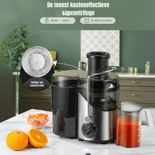 RVV® Slowjuicer Zwart