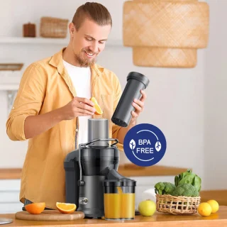 Safecourt Kitchen Sapcentrifuge 1200W 3Snelheden