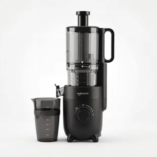 Safecourt Kitchen Slow Juicer — XL-opening en RVS pre-cutter voor maximale sapopbrengst