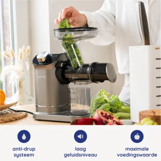 Safecourt Kitchen Slowjuicer 700ml Grijs
