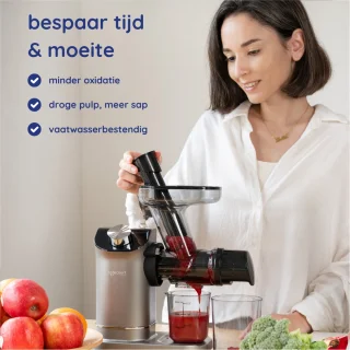 Safecourt Kitchen Slowjuicer 700ml Grijs