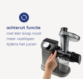 Safecourt Kitchen Slowjuicer 700ml Grijs