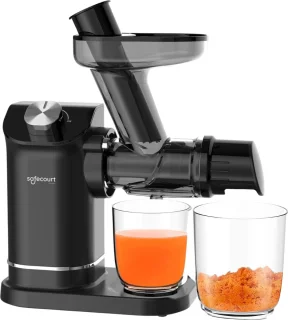 Safecourt Kitchen Slowjuicer 700ml Zwart