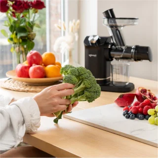 Safecourt Kitchen Slowjuicer 700ml Zwart