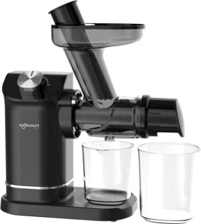 Safecourt Kitchen Slowjuicer 700ml Zwart