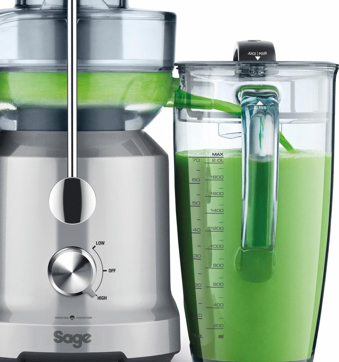 Wat vinden we goed aan de Sage Nutri Juicer Cold Juicer